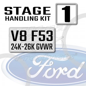 Stage 1  -  2021+ Ford F53 V8 Class-A 24-26K GVWR Handling Kit